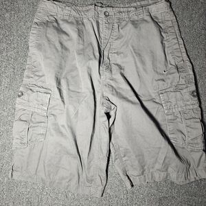 Nike Men's Gray Cargo Shorts
